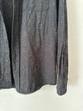 SATURDAYS NYC - COTTON SHIRT - BLACK - S-Shirts-UPTOWN VINTAGE-UPTOWN LOCAL