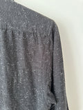 SATURDAYS NYC - COTTON SHIRT - BLACK - S-Shirts-UPTOWN VINTAGE-UPTOWN LOCAL