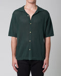 Bowler Knit Shirt - Thyme-Shirts-Rolla's-S-UPTOWN LOCAL