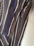 BEN SHERMAN - STRIPE SHIRT - CHOC - L-Shirts-UPTOWN VINTAGE-UPTOWN LOCAL