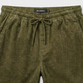 MR SIMPLE - Burbank Cord Short - Army-Shorts-Mr. Simple-S-UPTOWN LOCAL