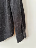 SATURDAYS NYC - COTTON SHIRT - BLACK - S-Shirts-UPTOWN VINTAGE-UPTOWN LOCAL