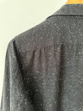 SATURDAYS NYC - COTTON SHIRT - BLACK - S-Shirts-UPTOWN VINTAGE-UPTOWN LOCAL