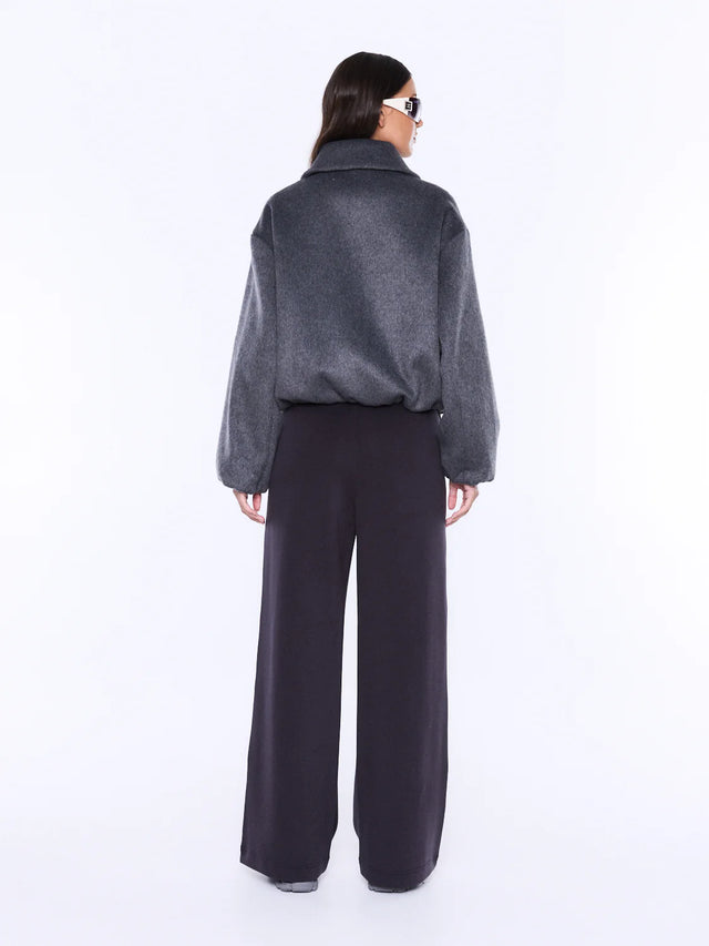 ENA PELLY - Maeve Wool Blend Bomber - Grey