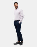 BROOKSFIELD - Stretch Performance Reg Fit Shirt - Pink-Shirts-Brooksfield-39-UPTOWN LOCAL