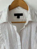 COUNTRY ROAD - 2006 VINTAGE TUXEDO SLIM SHIRT - WHITE - M-Shirts-UPTOWN VINTAGE-UPTOWN LOCAL
