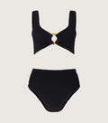 HUNZA G - Nadine Bikini Black-Swimwear-Hunza G-UPTOWN LOCAL