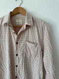 VANISHING ELEPHANT - SOFT COTTON SHIRT - WHITE / MULTI - S-Shirts-UPTOWN VINTAGE-UPTOWN LOCAL