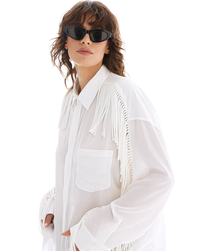 THE TALES - Western Nights Opal Fringe Shirt
