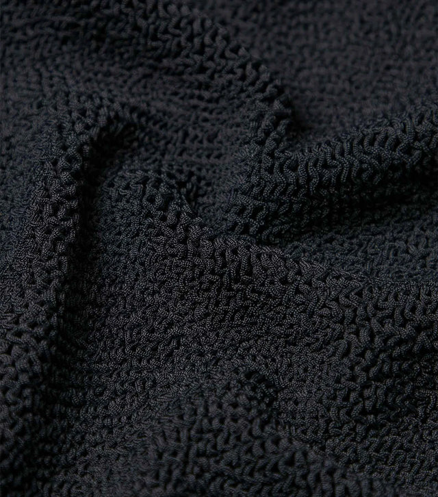 HUNZA G - Domino Swim Crinkle - Black-Swimwear-Hunza G-UPTOWN LOCAL