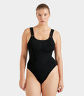 HUNZA G - Domino Swim Crinkle - Black-Swimwear-Hunza G-UPTOWN LOCAL