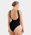 HUNZA G - Domino Swim Crinkle - Black-Swimwear-Hunza G-UPTOWN LOCAL