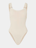 HUNZA G - Domino Swim Crinkle - Blush-Swimwear-Hunza G-UPTOWN LOCAL