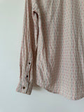 VANISHING ELEPHANT - SOFT COTTON SHIRT - WHITE / MULTI - S-Shirts-UPTOWN VINTAGE-UPTOWN LOCAL