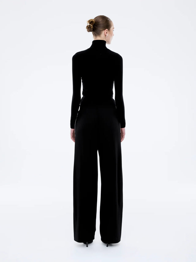 ENA PELLY - Valentina Stripe Pant - Black / Off White