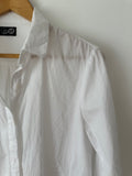 CHEAP MONDAY - OVERSIZED COTTON SHIRT - WHITE - S-Shirts-UPTOWN VINTAGE-UPTOWN LOCAL