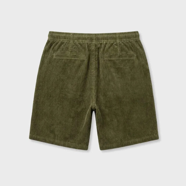 MR SIMPLE - Burbank Cord Short - Army-Shorts-Mr. Simple-S-UPTOWN LOCAL