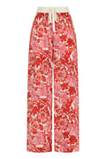 HANSEN & GRETEL - Empress Relaxed Pant - Scarlet Garden-Pants-Hansen and Gretel-XS-UPTOWN LOCAL