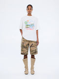 ENA PELLY - Riviera Watercolour Tee - Vintage White-T-Shirts-ENA PELLY-6/XS-UPTOWN LOCAL