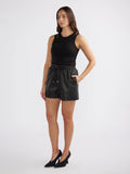 ENA PELLY - Melissa Leather Short Black-Shorts-ENA PELLY-6-UPTOWN LOCAL