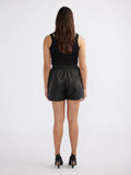 ENA PELLY - Melissa Leather Short Black-Shorts-ENA PELLY-6-UPTOWN LOCAL