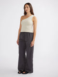 ENA PELLY - Korey Asymmetric Tank Stone-Shirts & Tops-ENA PELLY-6-UPTOWN LOCAL