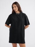 ENA PELLY - Cassie Tee Dress Washed Black-Dresses-ENA PELLY-6-UPTOWN LOCAL