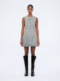 ENA PELLY - Gracie Denim Dress - Peach Wash-Dresses-ENA PELLY-6/XS-UPTOWN LOCAL