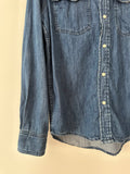 CHEAP MONDAY - DENIM SHIRT - S-Shirts-UPTOWN VINTAGE-UPTOWN LOCAL