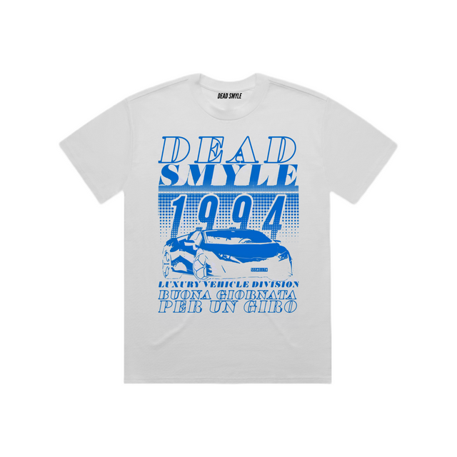 DEAD SMYLE - Lux Tee - Bianco-tee-Dead Smyle-S-UPTOWN LOCAL