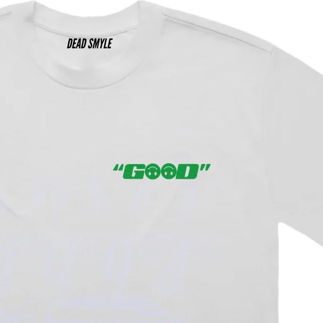 DEAD SMYLE - Good Tee - White-tee-Dead Smyle-S-UPTOWN LOCAL