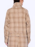 ENA PELLY - Zuri Jacket - Beige Check-Jackets-ENA PELLY-6-UPTOWN LOCAL