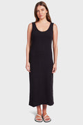 ACADEMY BRAND - Daisy Boucle Knit Dress - Black-Dresses-Academy Brand-XS-UPTOWN LOCAL