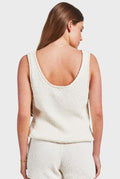 ACADEMY BRAND - Daisy Boucle Knit Top - Off White-Tops-Academy Brand-XS-UPTOWN LOCAL