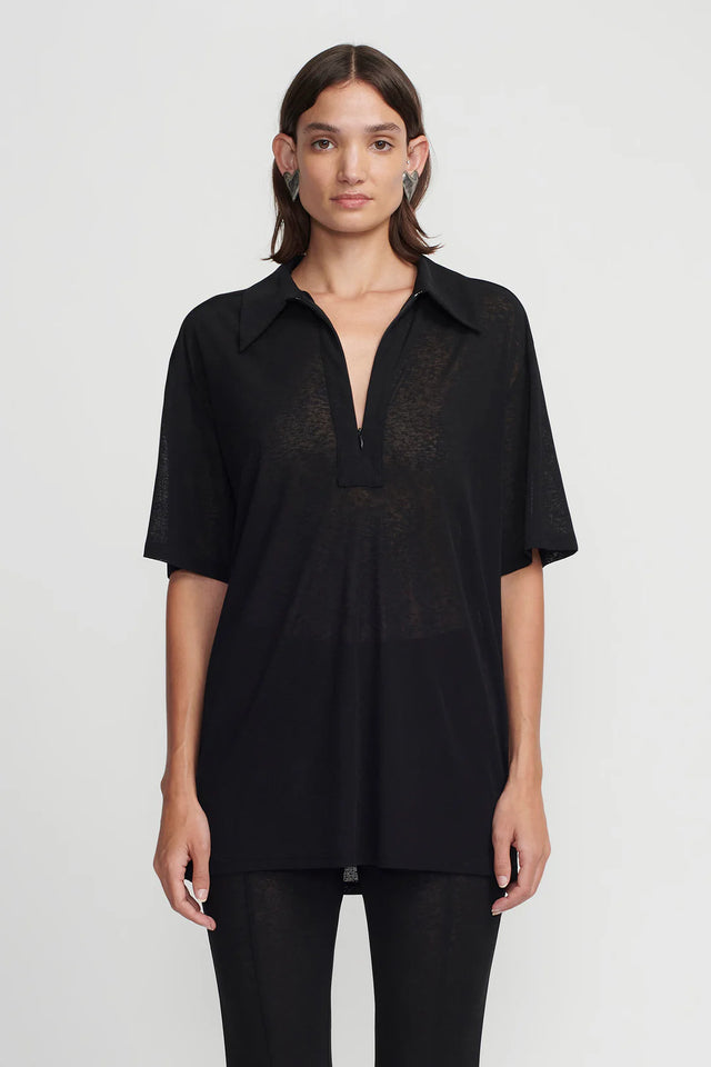 HANSEN & GRETEL - Deluca Shirt - Black-Shirts-Hansen and Gretel-XS-UPTOWN LOCAL