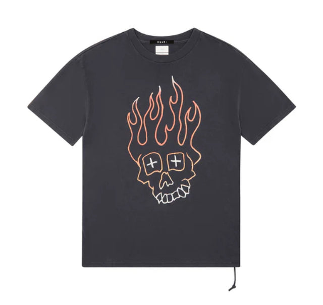 KSUBI - Skull Biggie SS Tee Faded Black-T-Shirts-Ksubi-S-UPTOWN LOCAL