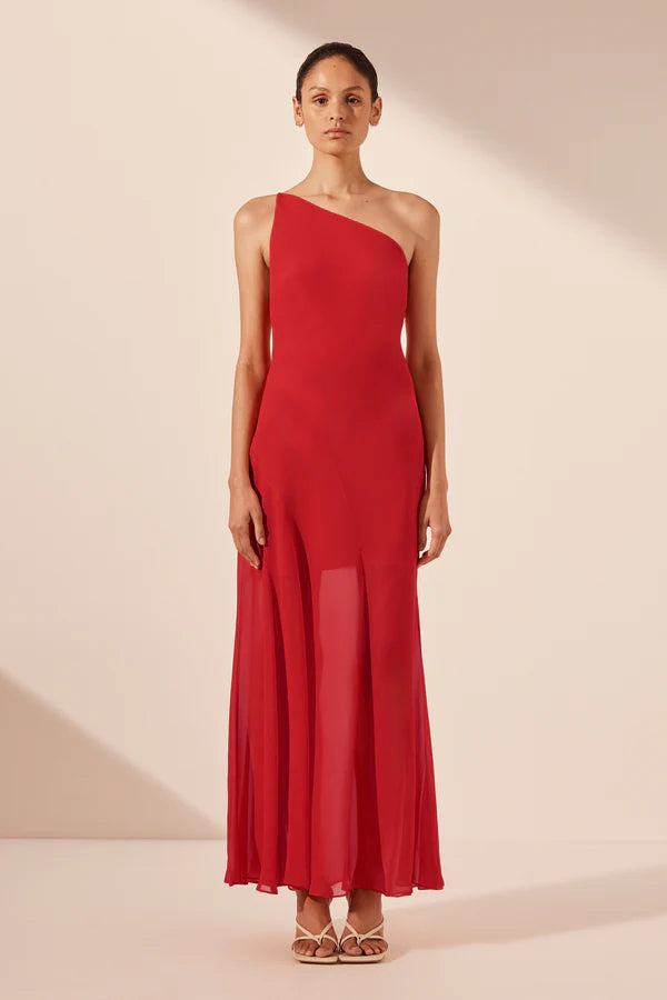 SHONA JOY - Amina One Shoulder Maxi Dress-Dresses-Shona Joy-6-UPTOWN LOCAL