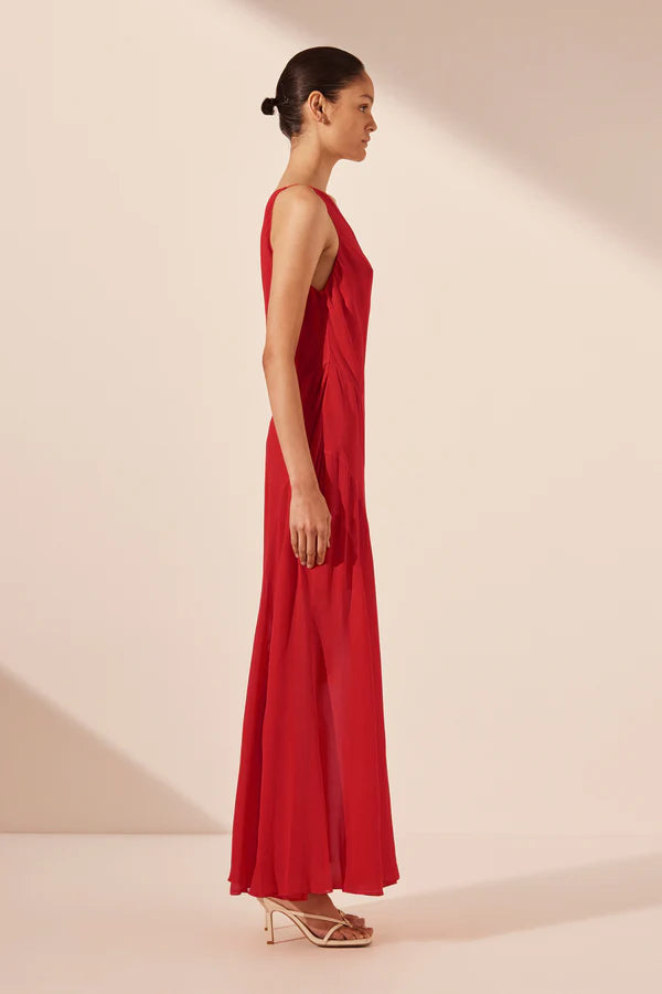 SHONA JOY - Amina One Shoulder Maxi Dress-Dresses-Shona Joy-6-UPTOWN LOCAL