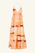 SHONA JOY - Larissa Tiered Maxi Dress - Peach Multi-Dresses-Shona Joy-6-UPTOWN LOCAL