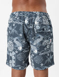 MR SIMPLE - Koi Swim Short Indigo-Shorts-Mr. Simple-S-UPTOWN LOCAL