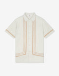 MR SIMPLE - Morocco SS Shirt Natural-Shirts-Mr. Simple-S-UPTOWN LOCAL