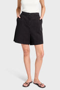 ACADEMY BRAND - Womens Monroe Short - Black-Shorts-Academy Brand Womens-6-UPTOWN LOCAL