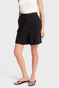 ACADEMY BRAND - Womens Monroe Short - Black-Shorts-Academy Brand Womens-6-UPTOWN LOCAL