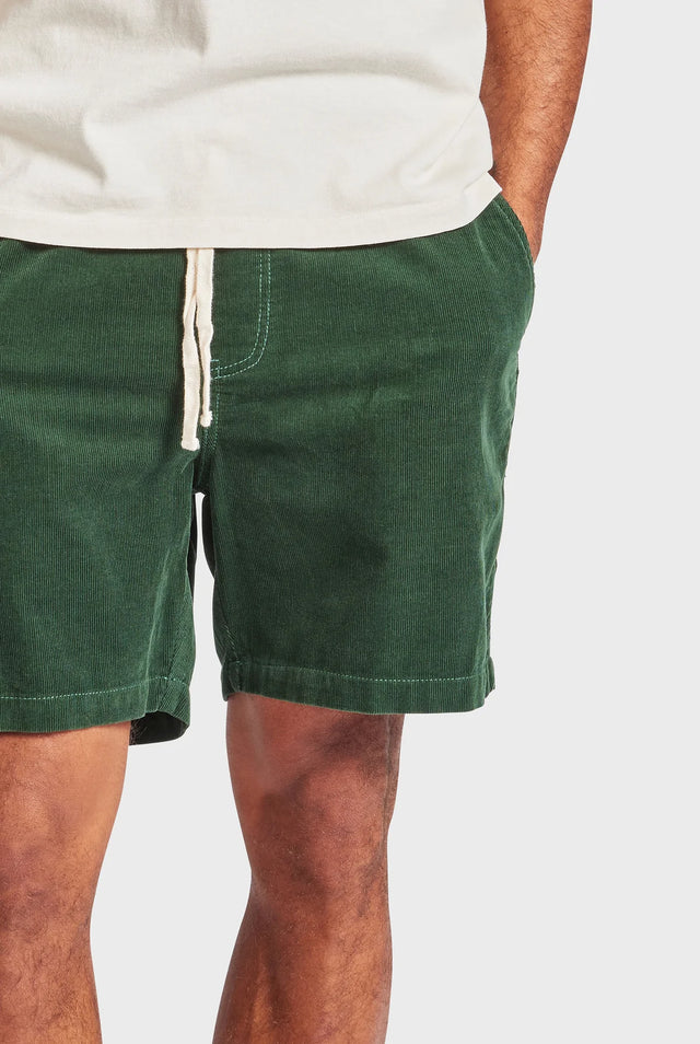 ACADEMY BRAND - Laird Cord Short - Smoke Pine-Shorts-Academy Brand-30-UPTOWN LOCAL