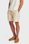 ACADEMY BRAND - Laird Cord Short - Almond-Shorts-Academy Brand-30-UPTOWN LOCAL