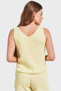 ACADEMY BRAND - Peggy Knit Top - Pine Lemon-Tops-Academy Brand Womens-XS-UPTOWN LOCAL