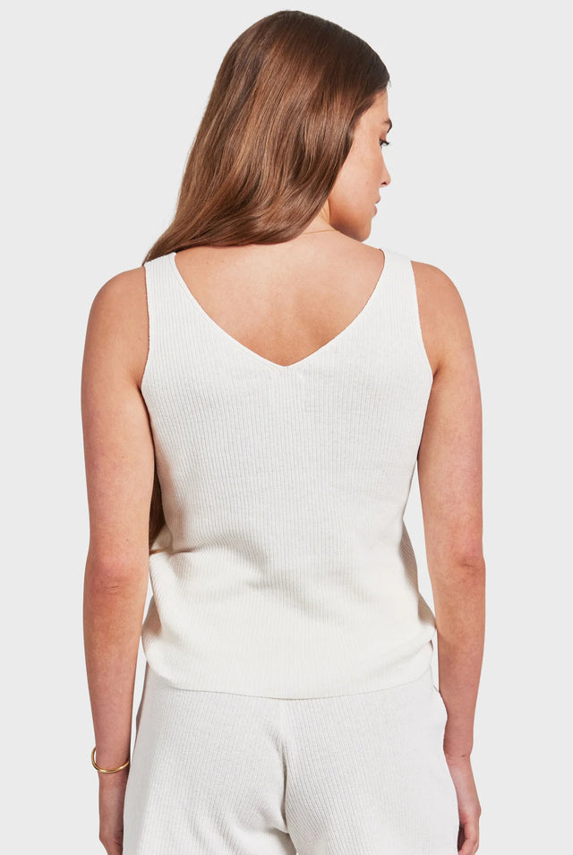 ACADEMY BRAND - Peggy Knit Top - Off White-Tops-Academy Brand Womens-XS-UPTOWN LOCAL