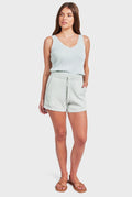 ACADEMY BRAND - Peggy Knit Top - Aquamarine-Tops-Academy Brand Womens-XS-UPTOWN LOCAL