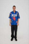 SOMETHING VERY SPECIAL - The Sicilia Resort Shirt - Royal Blue-Shirts & Tops-Something Very Special-S-UPTOWN LOCAL