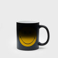 SMILEY - Magic Mug - Black / Yellow-Mugs-Smiley-UPTOWN LOCAL